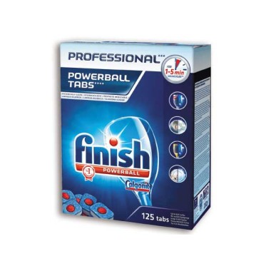 Pastilles de lavage CALGONIT FINISH PROFESSIONAL  x125 - Fiducial