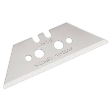 Etui de 10 lames trapèze n99 pour cutter de sécurité MARTOR 19mm  - Fiducial