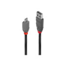 Câble USB 2.0 type A vers Micro-B, Anthra Line, 1m - LINDY  - Fiducial