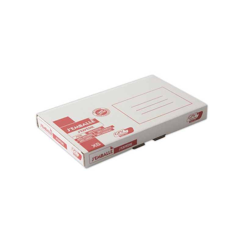 Boîte pour envoi postal L 25 x l 15,5 x H 4,5 cm xS  - Fiducial