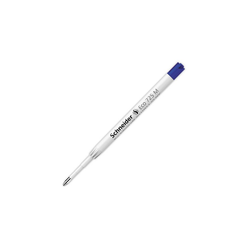 Recharge Schneider pour stylo bille ref 136962. Bleu.  - Fiducial