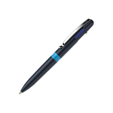 Stylo à bille 4 couleurs SCHNEIDER TAKE 4  - Fiducial