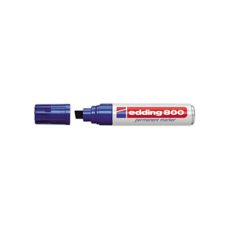 Marqueurs EDDING 800 - BLEU  x5 - Fiducial