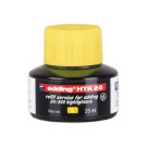 Recharge surligneur EDDING - Ecoline E24 - Jaune  - Fiducial