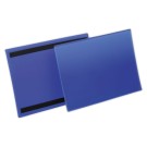 Pochettes logistiques magnétiques A5 paysage bleu foncé  x50 - Fiducial