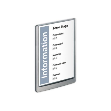 Plaque de porte CLICK SIGN A4 portrait  - Fiducial