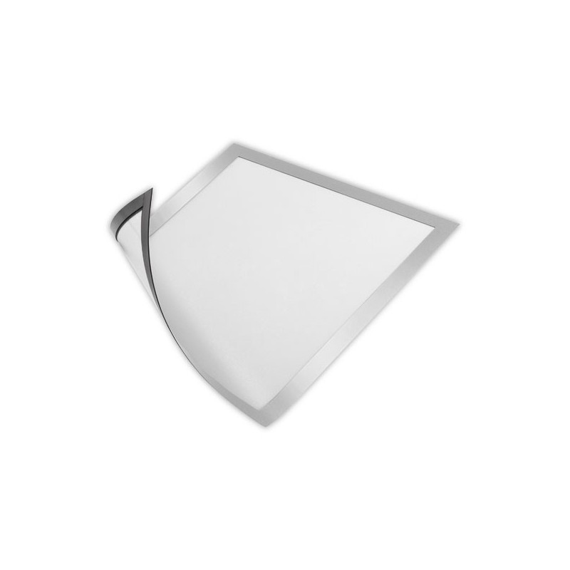 Cadres d'affichage magnétique Duraframe - A4 - Argent  x5 - Fiducial