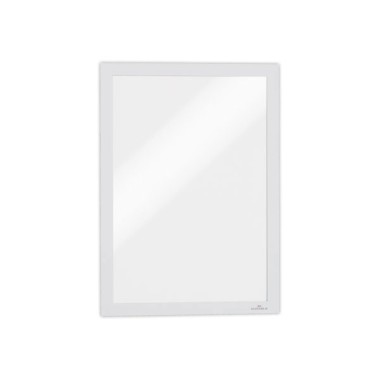 Cadres d'affichage adhésif Duraframe-A4 - Blanc  x2 - Fiducial