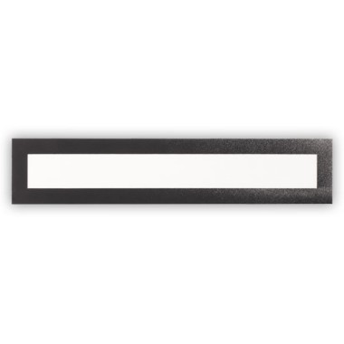 En-têtes magnétiques Duraframe Magnetic Top - format A4 portrait-Noir  x5 - Fiducial