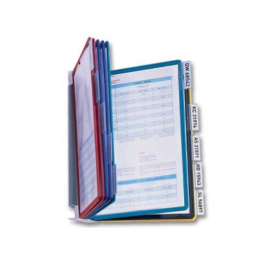 Kit mural Vario 10 poches - coloris assortis  - Fiducial