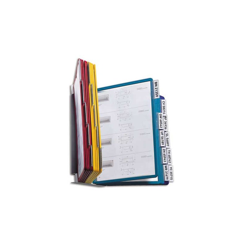 Kit mural Vario 20 poches - coloris assortis  - Fiducial