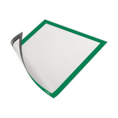 cadres d'affichage magnétique DURAFRAME - Vert  x5 - Fiducial