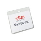 Porte-badge pochette fermée 60 x 90 mm  x20 - Fiducial