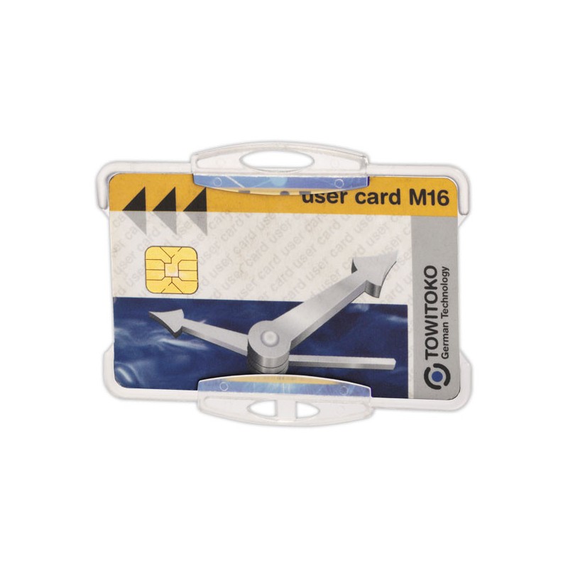 Porte-carte de sécurité ouvert 54 x 85mm (H x L)  x10 - Fiducial