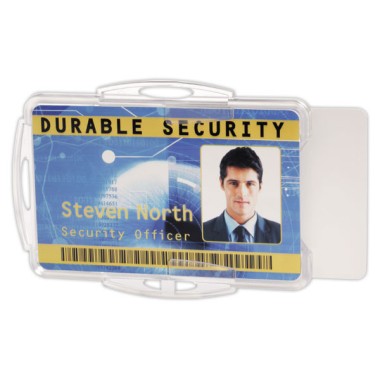 Porte-cartes de sécurité ouvert 54 x 85 mm (H x L)  x10 - Fiducial