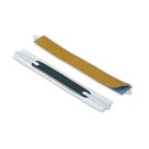 Attaches Flexi adhésives-8cm-blanc  x100 - Fiducial