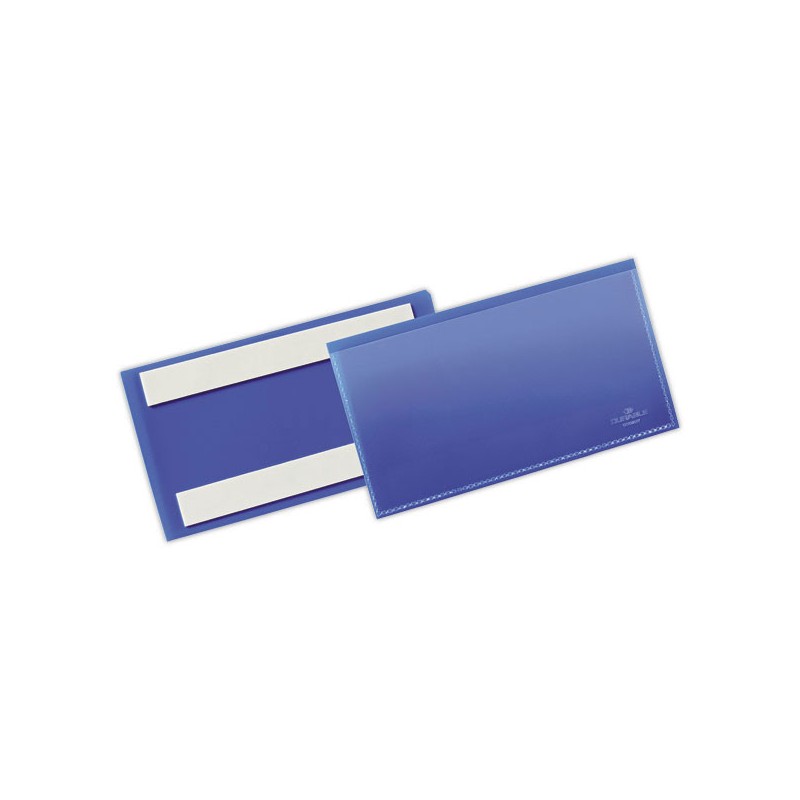Pochettes logistiques 150x67mm bleu foncé  x50 - Fiducial