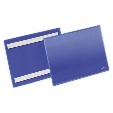 Pochettes logistiques A5 paysage bleu foncé  x50 - Fiducial