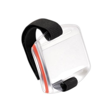 Brassards porte-carte transparents  x10 - Fiducial