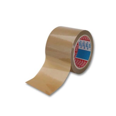 Rouleau d'adhésif d'emballage PVC grande largeur - 66 m x 75 mm  - Fiducial