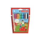 Feutres de coloriage STABILO Trio A-Z  x12 - Fiducial
