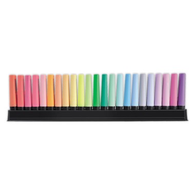 Surligneurs STABILO Boss Original + support de bureau  x23 - Fiducial