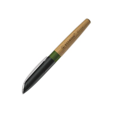 Stylo plume en bois Stabilo - bleu  - Fiducial
