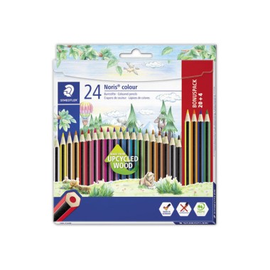Crayons de couleur STAEDTLER  x24 - Fiducial