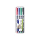 Feutres de rétroprojection permanent STAEDTLER LUMOCOLOR - 0.4mm  x4 - Fiducial