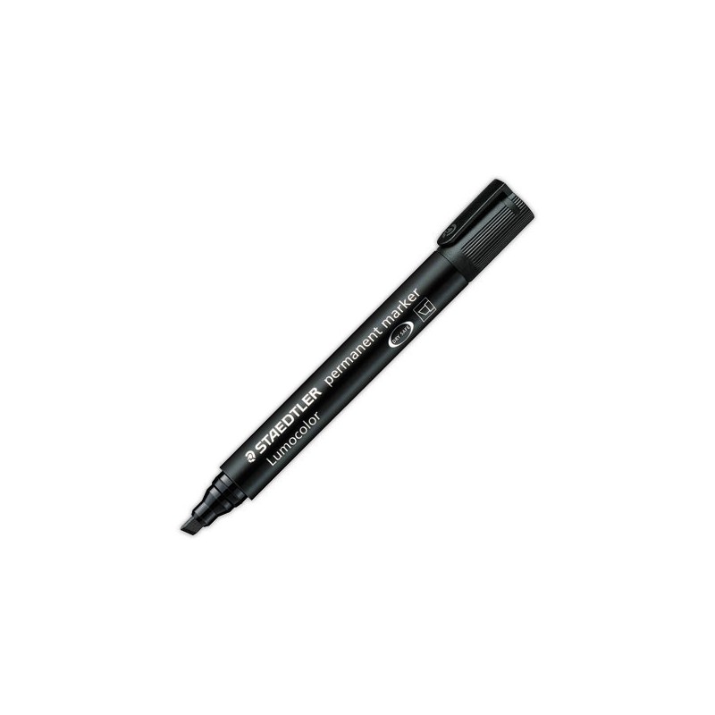 Marqueur permanent LUMOCOLOR noir  - Fiducial