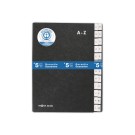 Trieur alphabétiique DURABLE Pagna - 24 compartiments - noir  - Fiducial