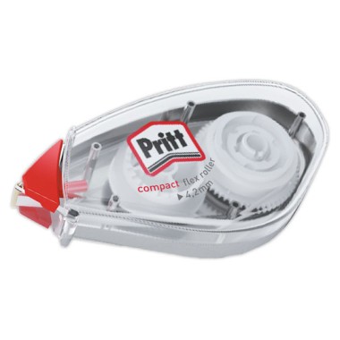Correcteur PRITT Roller compact dévidoir - Largeur de bande 4,2 mm  - Fiducial