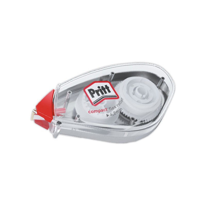 Correcteur PRITT Roller compact dévidoir - Largeur de bande 4,2 mm  - Fiducial
