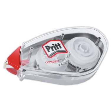 Correcteur PRITT Roller compact - dévidoir largeur de bande 6 mm  - Fiducial