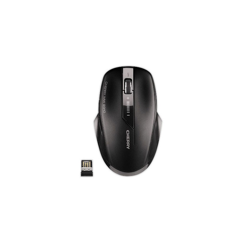 Souris CHERRY sans fil MW-2310 2.0 nano USB noir  - Fiducial