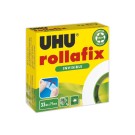 Ruban adhésiif invisible Rollafix UHU - 33 mx 19mm  - Fiducial