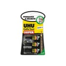 tubes de colle COLLE TOUT SUPER UHU Minis - Gel (3x1g)  x3 - Fiducial