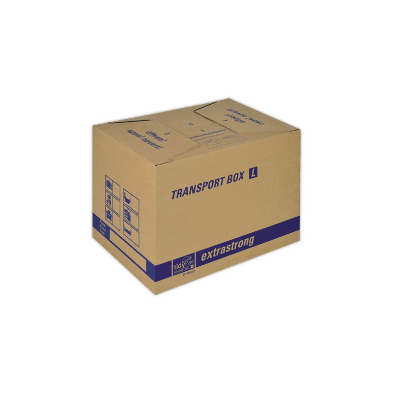Caisses de transport double cannelure 500 x 350 x 355  - Fiducial