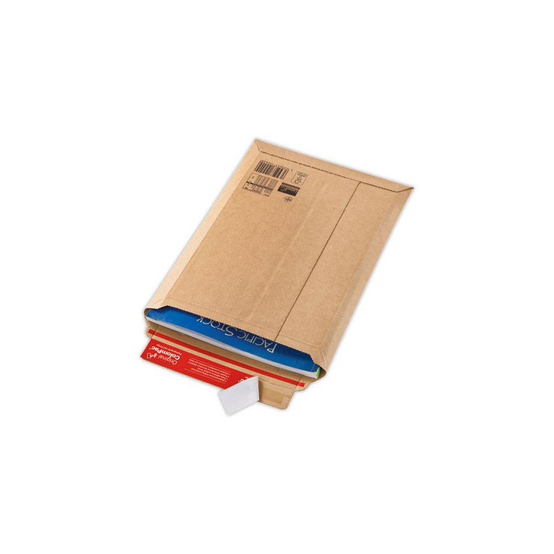Pochettes d'exp rigides COLOMPAC-carton brun B2 L53 x H72 cm-ép 5 cm  x20 - Fiducial