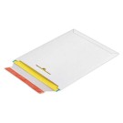 Pochettes d'expédition carton rigide blanc 23.5x31 cm  x20 - Fiducial
