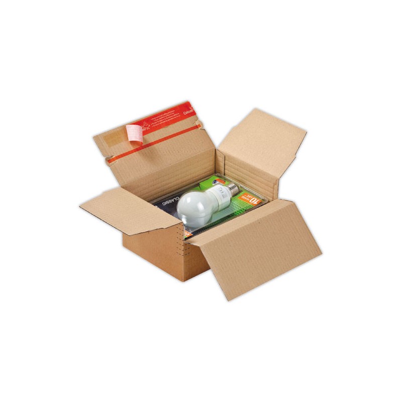 Cartons à hauteurs variables L22,9x l16,4xH5 à 11,5 cm  x10 - Fiducial