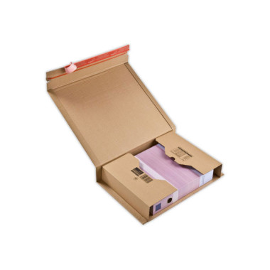 boîtes d'expédition COLOMPAC B4 380 x 290 x 10 à 80 mm  x20 - Fiducial