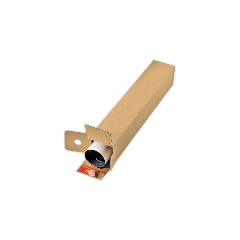 Tubes carrés en carton 43 x 10,8 x 10,8 cm  x10 - Fiducial