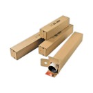 Tubes carrés en carton 61 x 10,8 x 10,8 cm  x10 - Fiducial