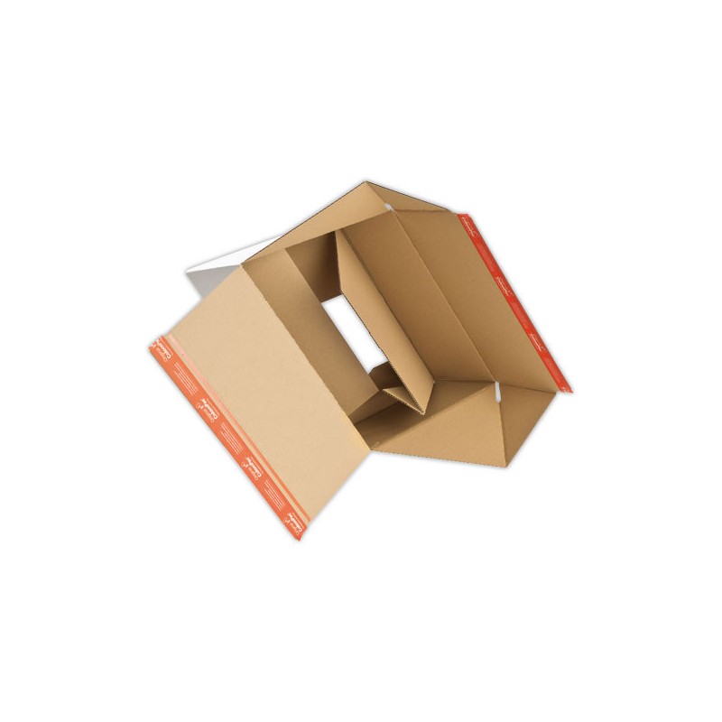 Cartons à hauteurs variables L30,5x l22,8xH7 à 16 cm  x10 - Fiducial