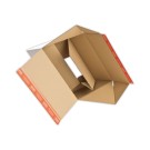 Cartons à hauteurs variables L30,5x l22,8xH7 à 16 cm  x10 - Fiducial