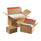 Cartons à hauteurs variables L 44,5 x l 31,5 x H 18 à 30 cm  x10 - Fiducial