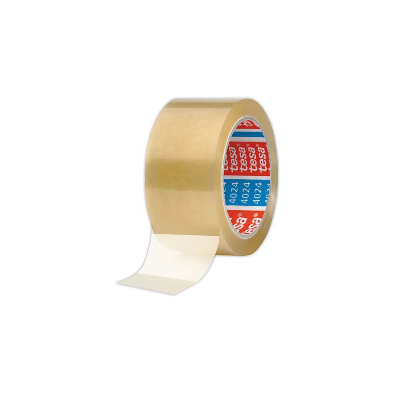Rouleaux adhésifs d'emballage TESA polypropylène - 66mx50mm  x6 - Fiducial