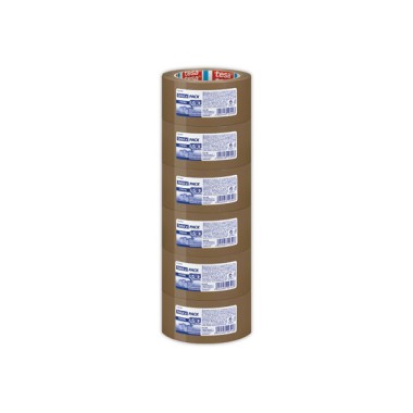 Rouleaux adhésifs d'emballage en polypropylène - 66 m x 50 mm  x6 - Fiducial