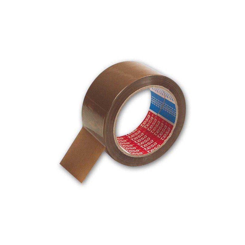 Rouleau d'adhésif d'emballage en PVC-100 m x 50 mm  - Fiducial
